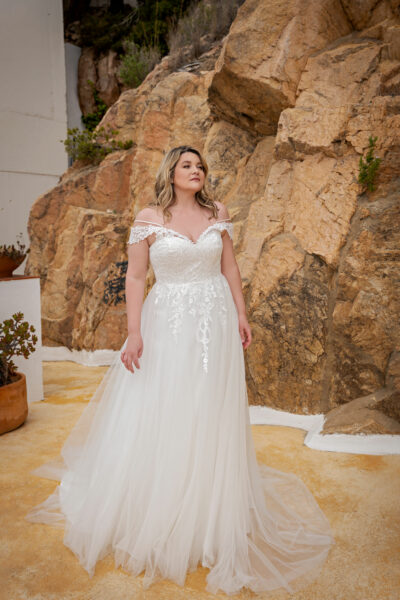 Lohrengel Molly Monroe 2024 Curvy Brautkleid LB221 (1) Hochzeitskleid in grosse Größen