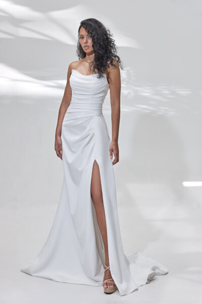 Lignesse by Lohrengel Kollektion 2025 Brautkleid LB267 1 ivory